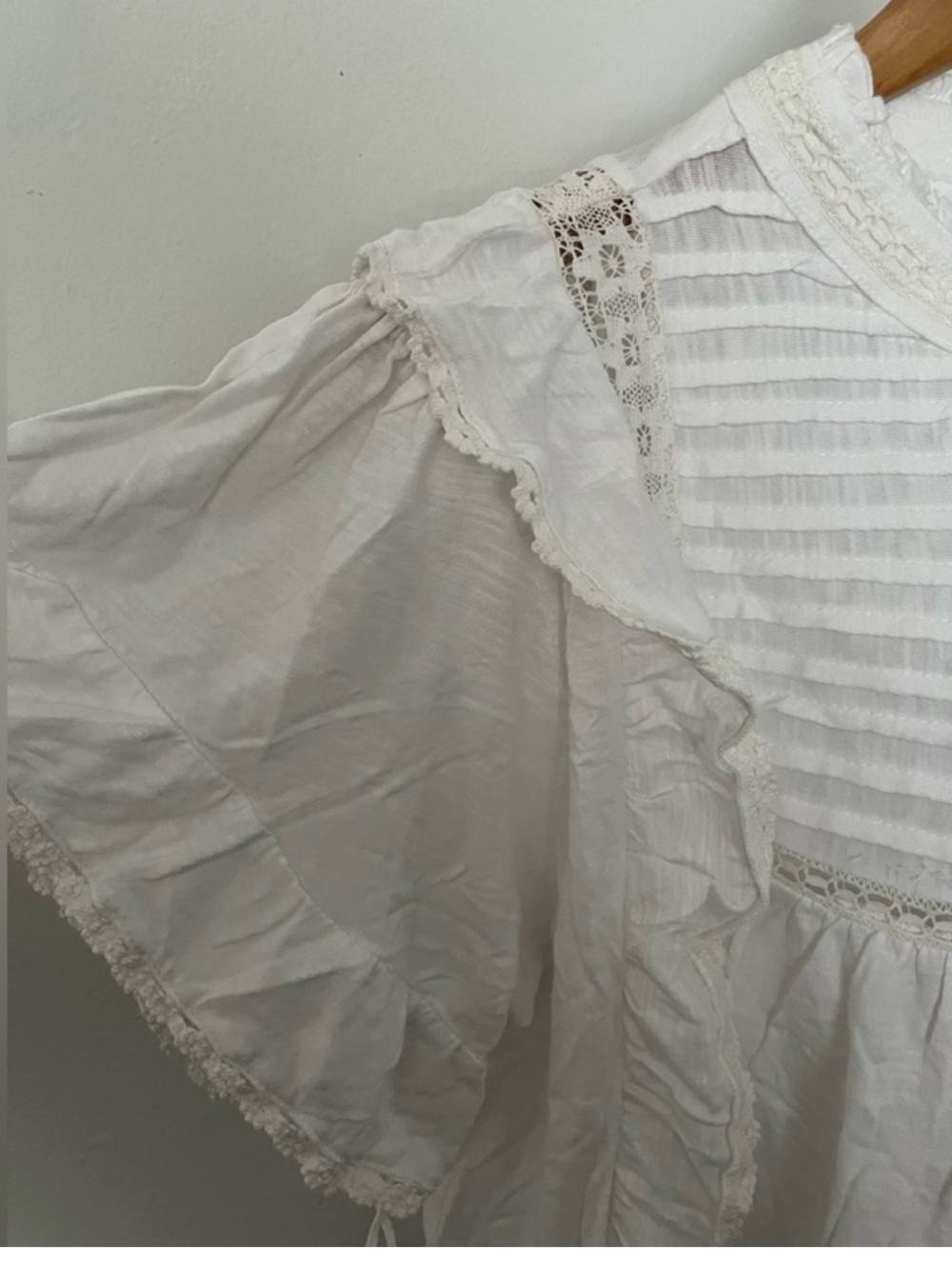 Free People White Blouse - Picture 8 of 8